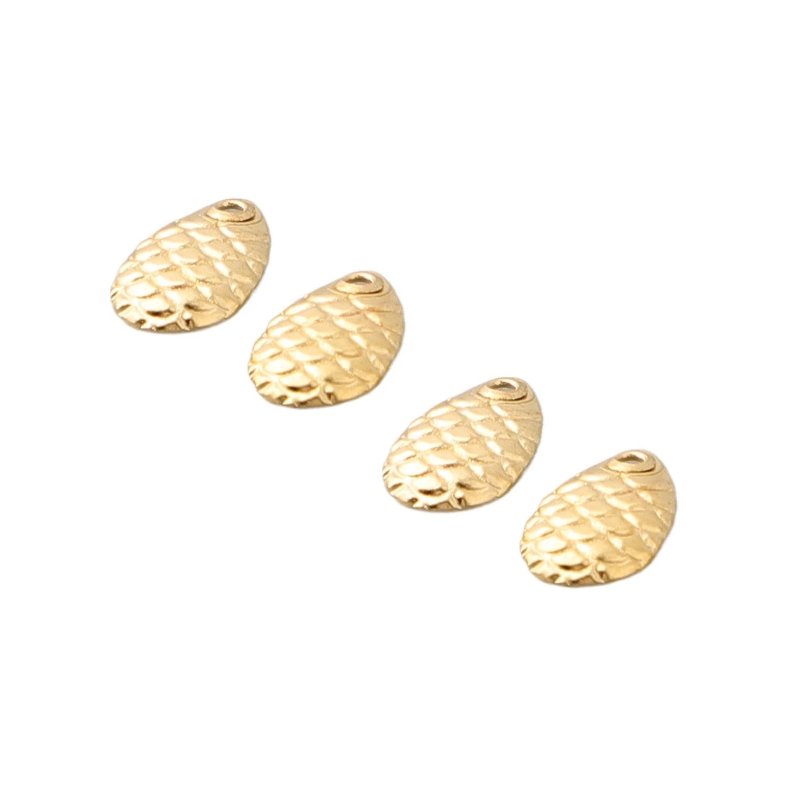 50 Pcs Spinner Ring Blades Attractor Lure Spoon for Fishing