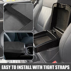 Center Console Armrest Cover Pad for Toyota Camry Hybrid (2012–2017) Black
