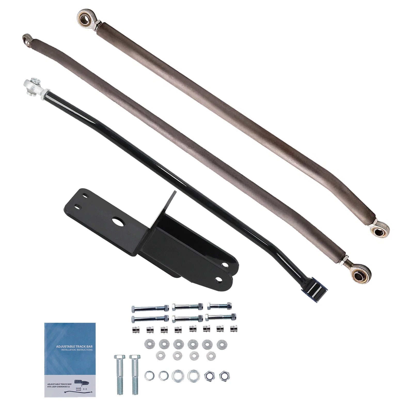 Adjustable Front Track Bar Crossover Steering Kit for Jeep Cherokee XJ (1984–2001)