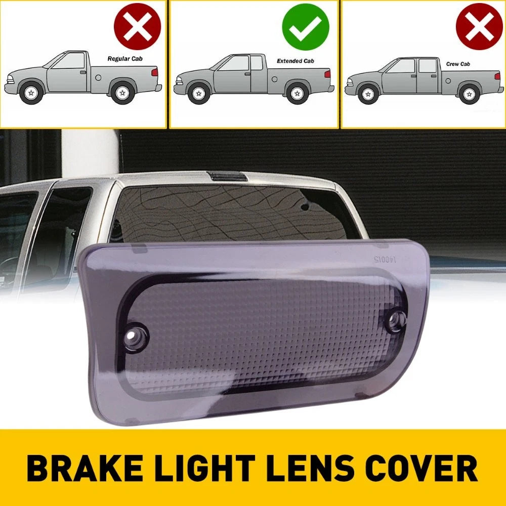 3rd Brake Light Lens for Chevy GMC S-10 Sonoma Extended Cab (1994–2004)