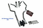 Dual Exhaust for Dodge Ram 1500 (2004–2008) - Stainless Steel, R Tip