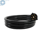 7 Way Plug Inline Trailer Cord for Heavy Duty Trailers (6 Feet)