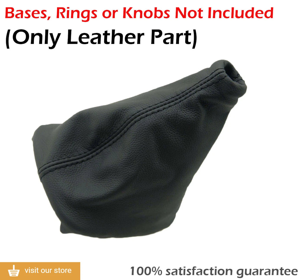 Manual Shift Boot Cover for Nissan 240SX (1989–1993) Black PVC Leather