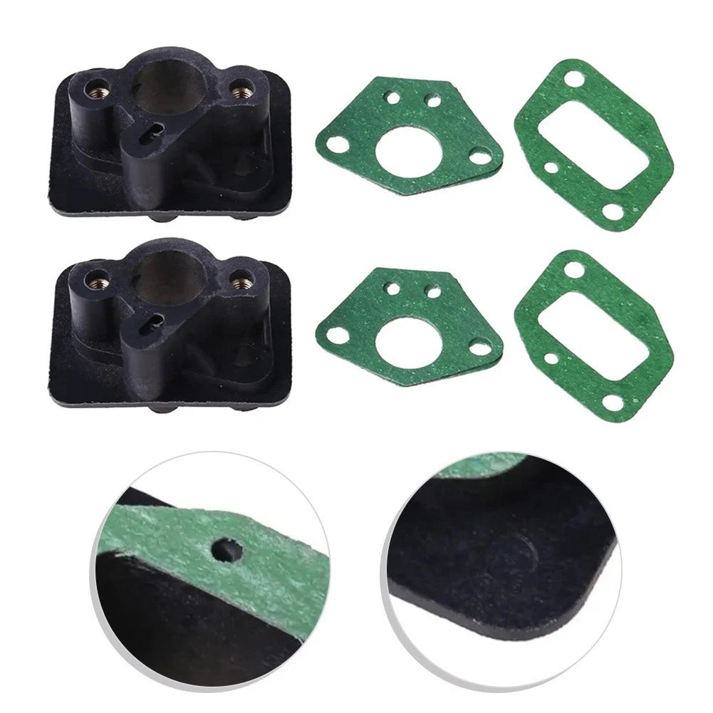 Intake Manifold Set with Gaskets for Lawn Mower 405 43CC 52CC