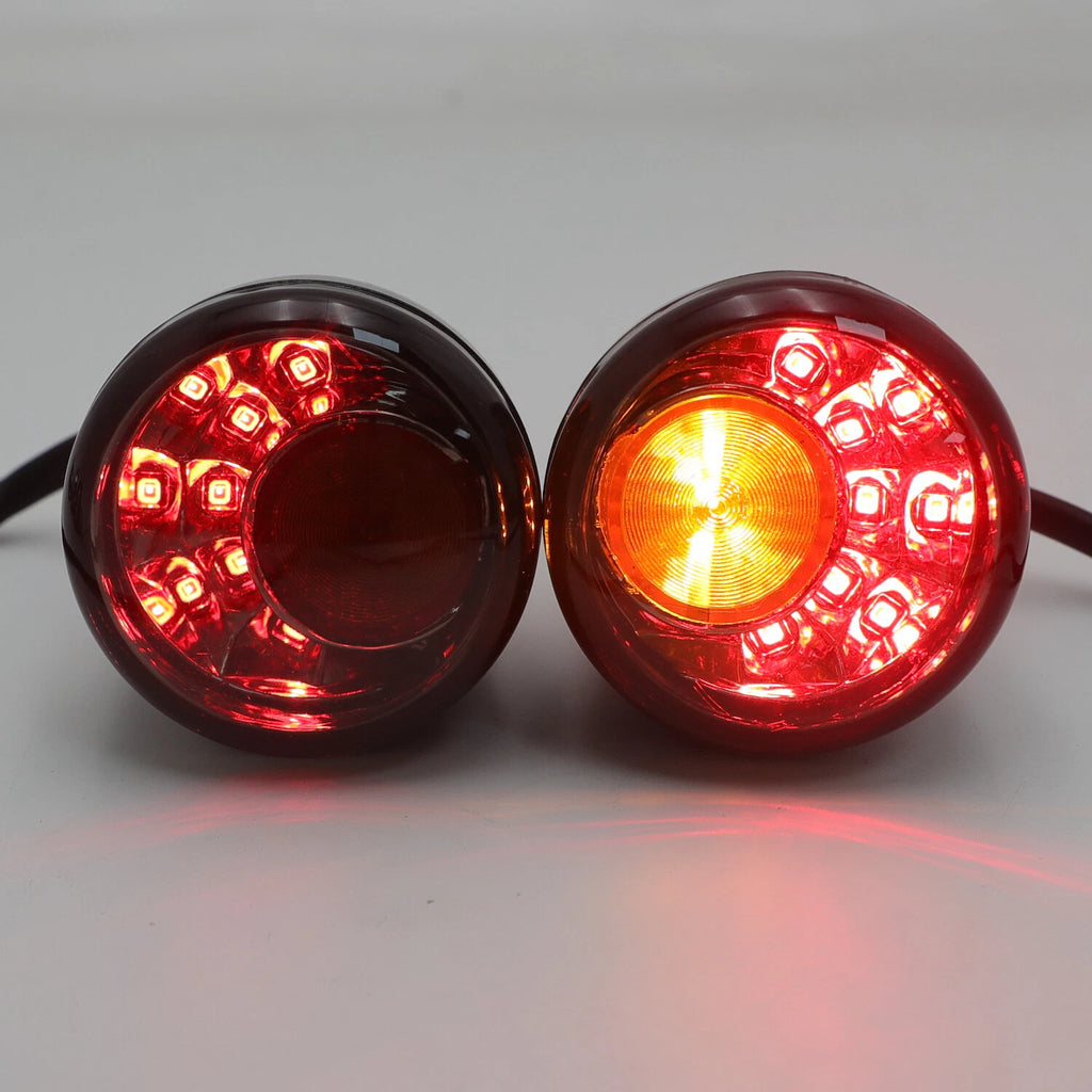 Rear LED Running Brake Turn Signal Indicator Light for Harley XL 883 1200 (1992–2017)