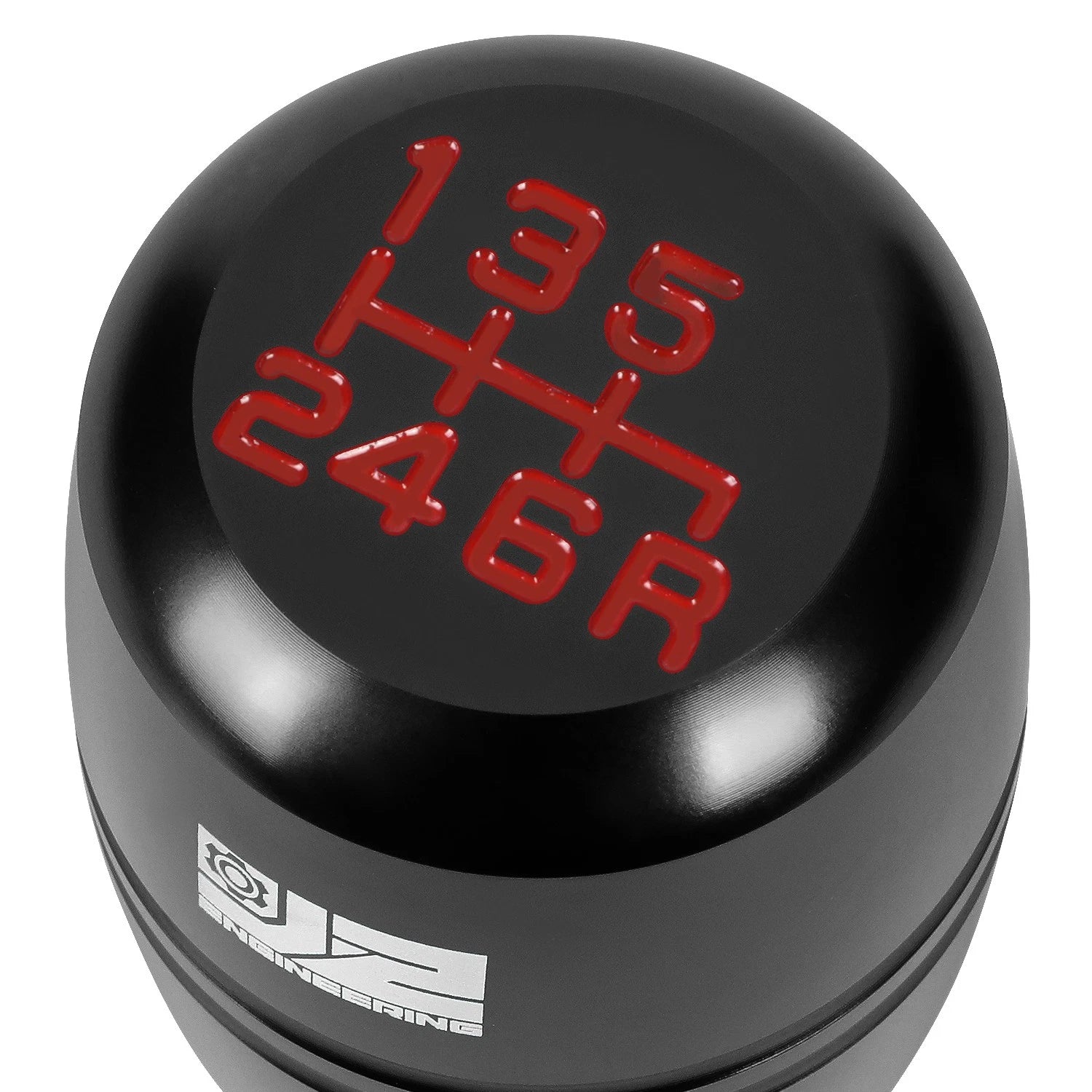 Shift Knob for Universal Fit (J2) - Aluminum Barrel Type, Black