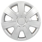 Set of 4 Hub Caps for R14 Tire & Rim (14") Silver