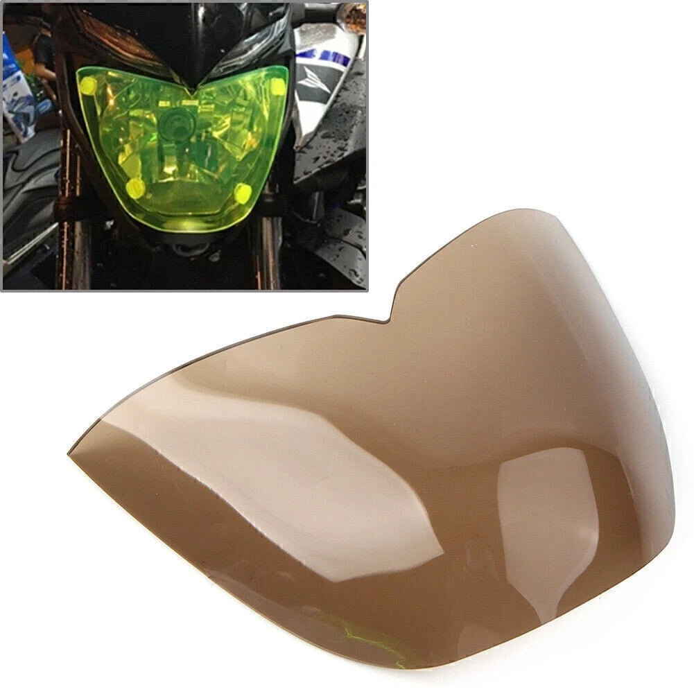 Headlight Guard Shield Lens Smoke Cover for Yamaha MT25 MT-03 (2015–2021)