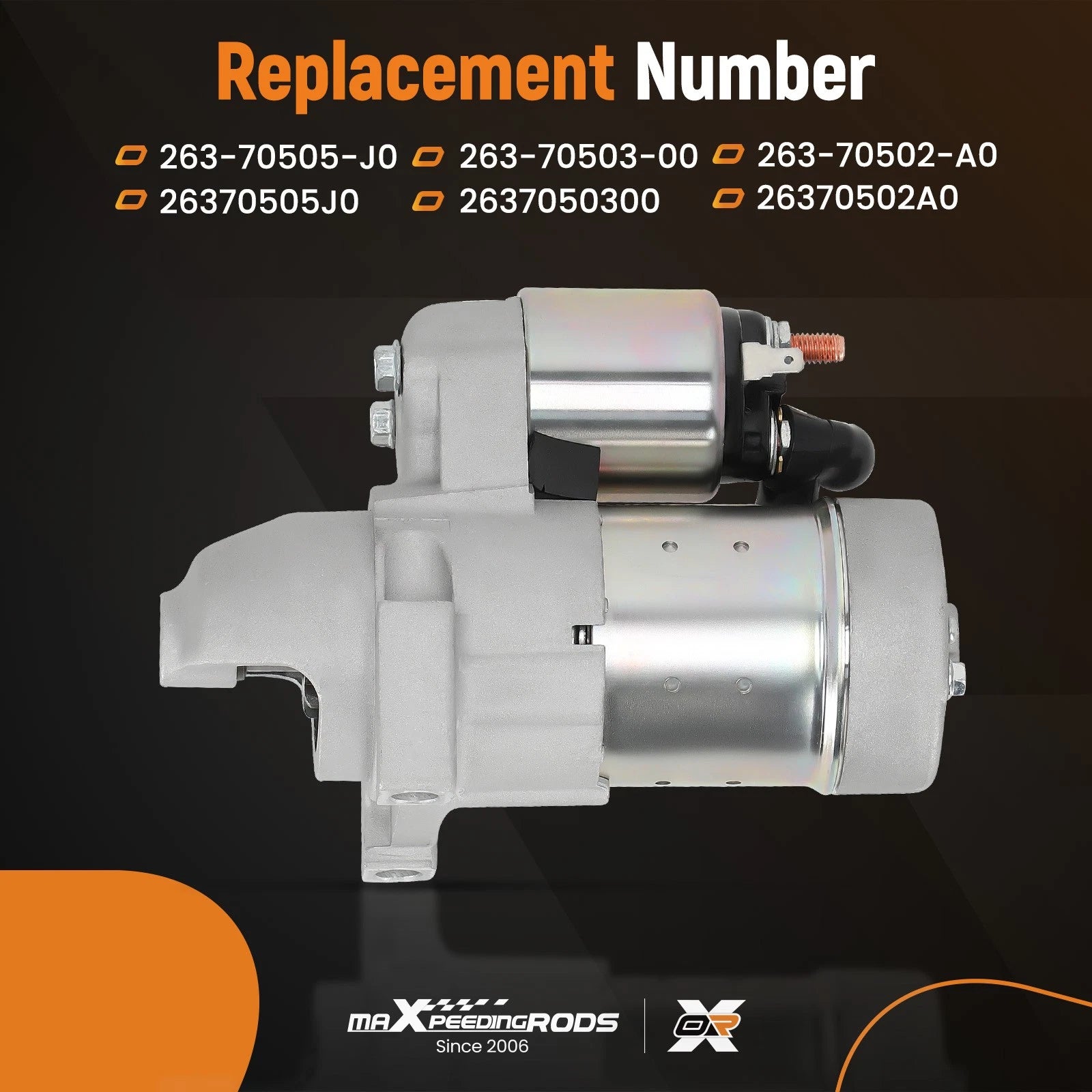 Starter Motor Fit For Robin Subaru EH65 EH72 EH722 (2012–2015)