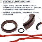 Engine Timing Cover Gasket Set for Ford Explorer (2002–2004)