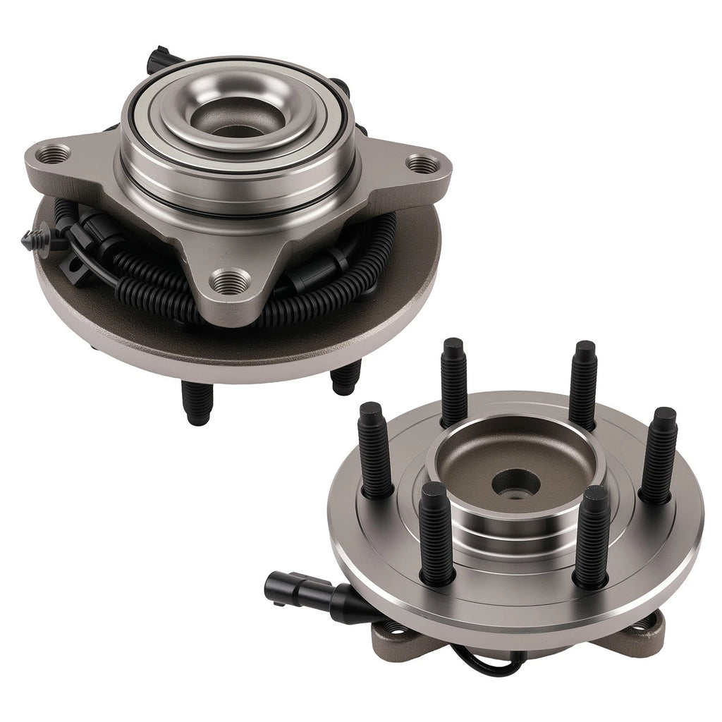 Front Wheel Bearing Hub Units for Ford F-150 (2009–2010) 515117 6 Bolt RWD