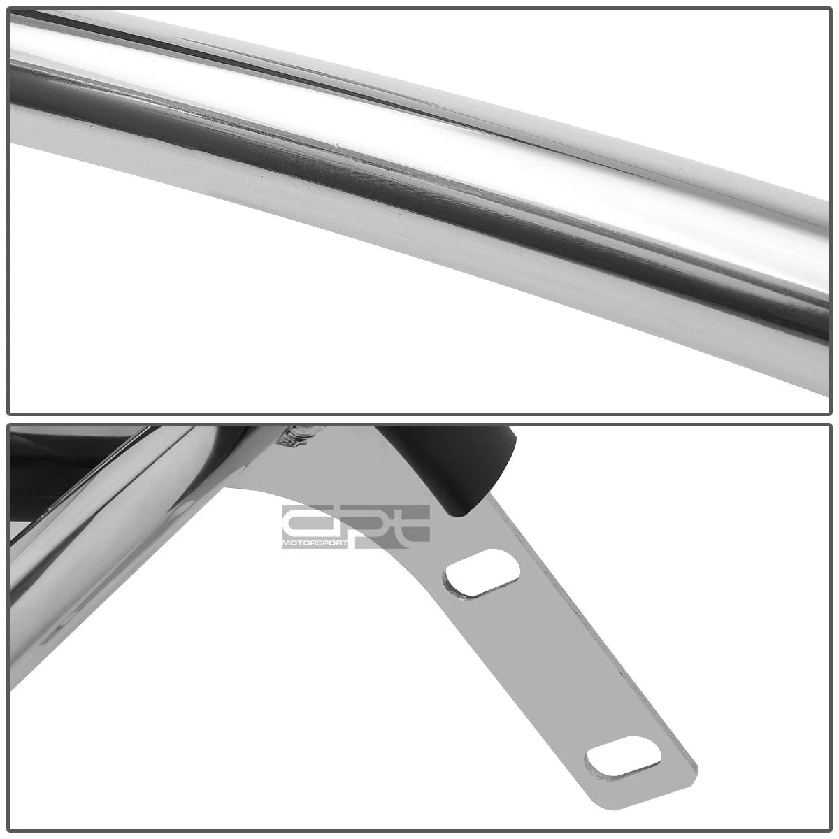 Stainless Steel Double Bar Rear Bumper Protector for Toyota Venza (2009–2016)