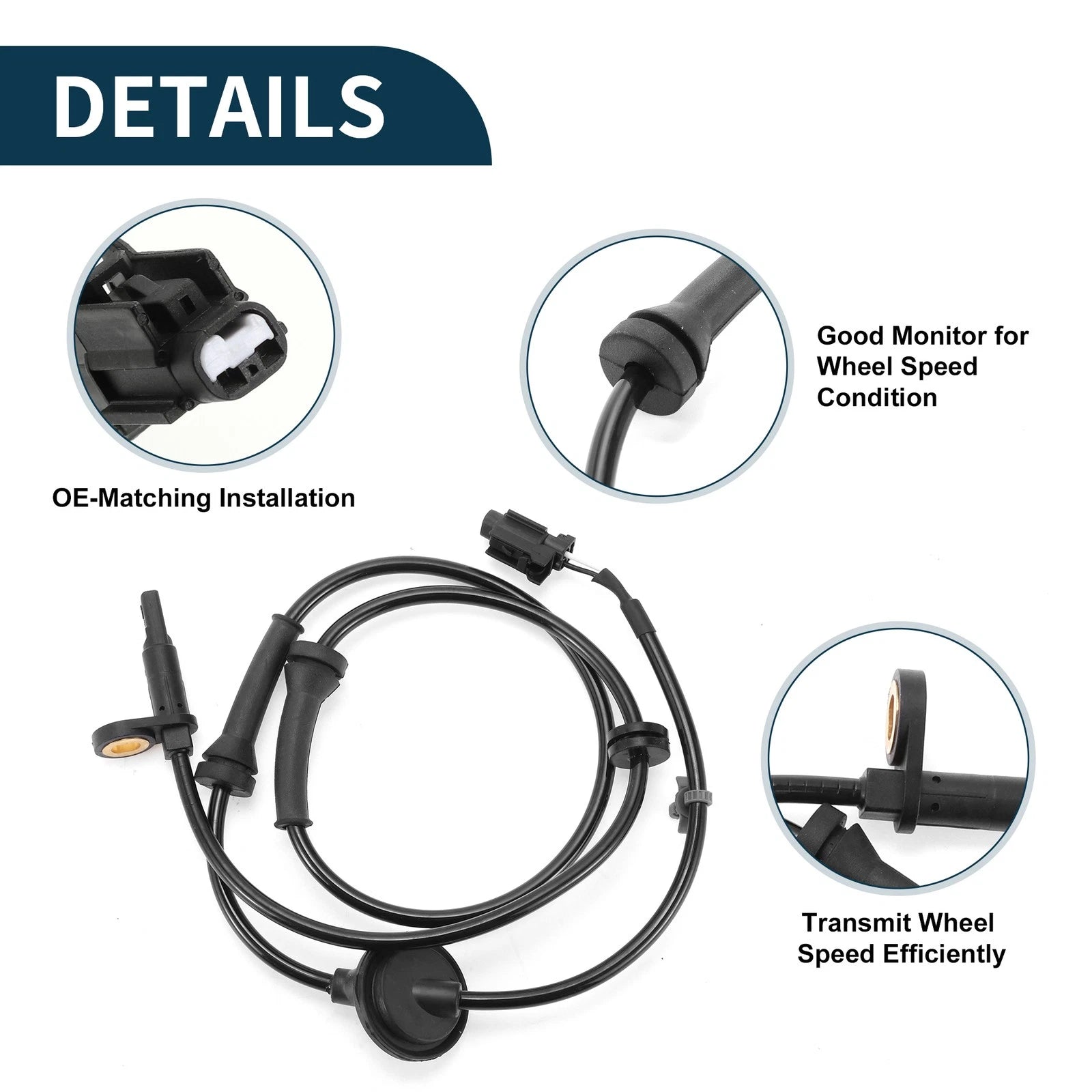ABS Wheel Speed Sensor No. 47911-CA000 for Nissan Murano (2003–2007)
