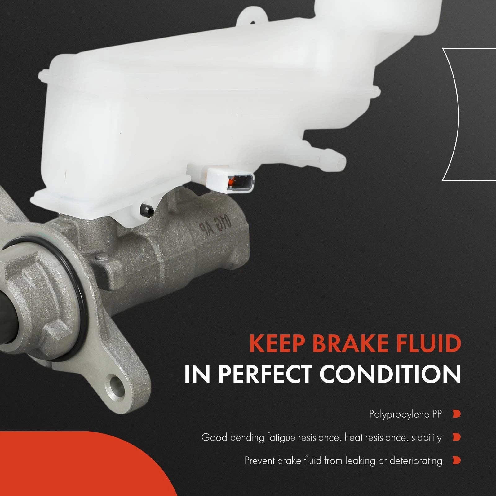 Brake Master Cylinder with Reservoir & Sensor for Chevy S10 (2016-2017)