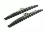 8 Inch Polished Stainless Front Windshield Wiper Blades for Pair (Wrist) (2006–2016)