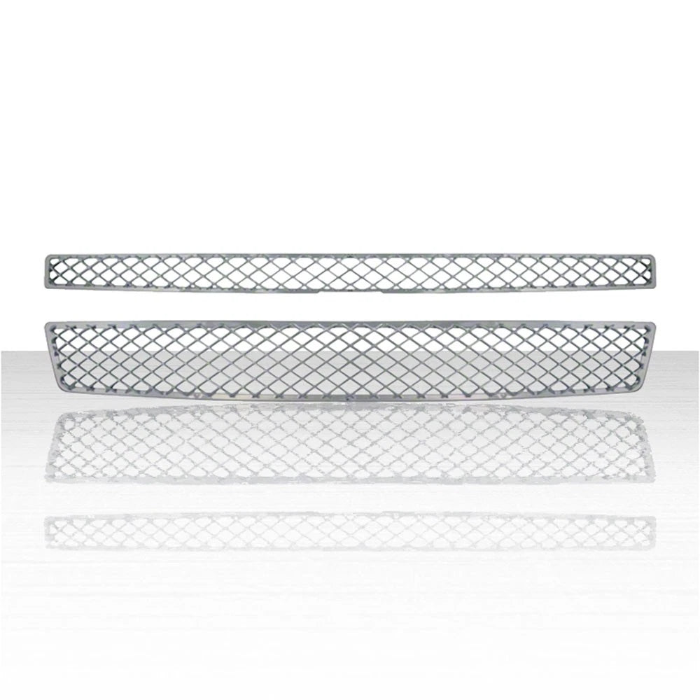 2pc Chrome ABS Grille Overlay for 2007-2013 Chevy Avalanche LS