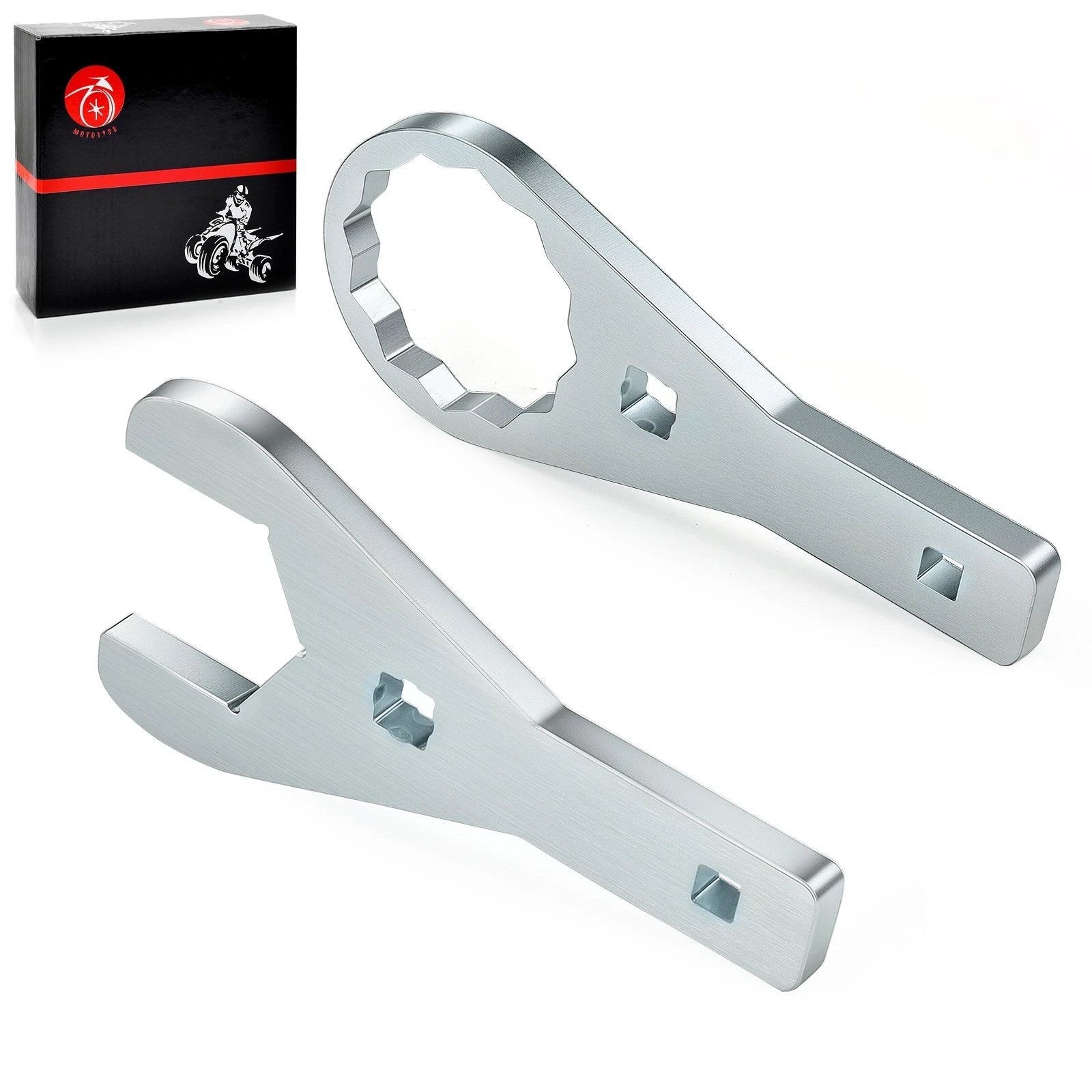 Set of 2 Rear Axle Nut Wrench Tools 45mm 56mm for Honda TRX450ER/TRX450R (2004–2014)