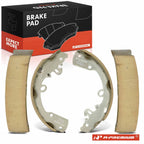 Pair Rear Ceramic Brake Shoes for Dodge Dakota, Mitsubishi Raider 