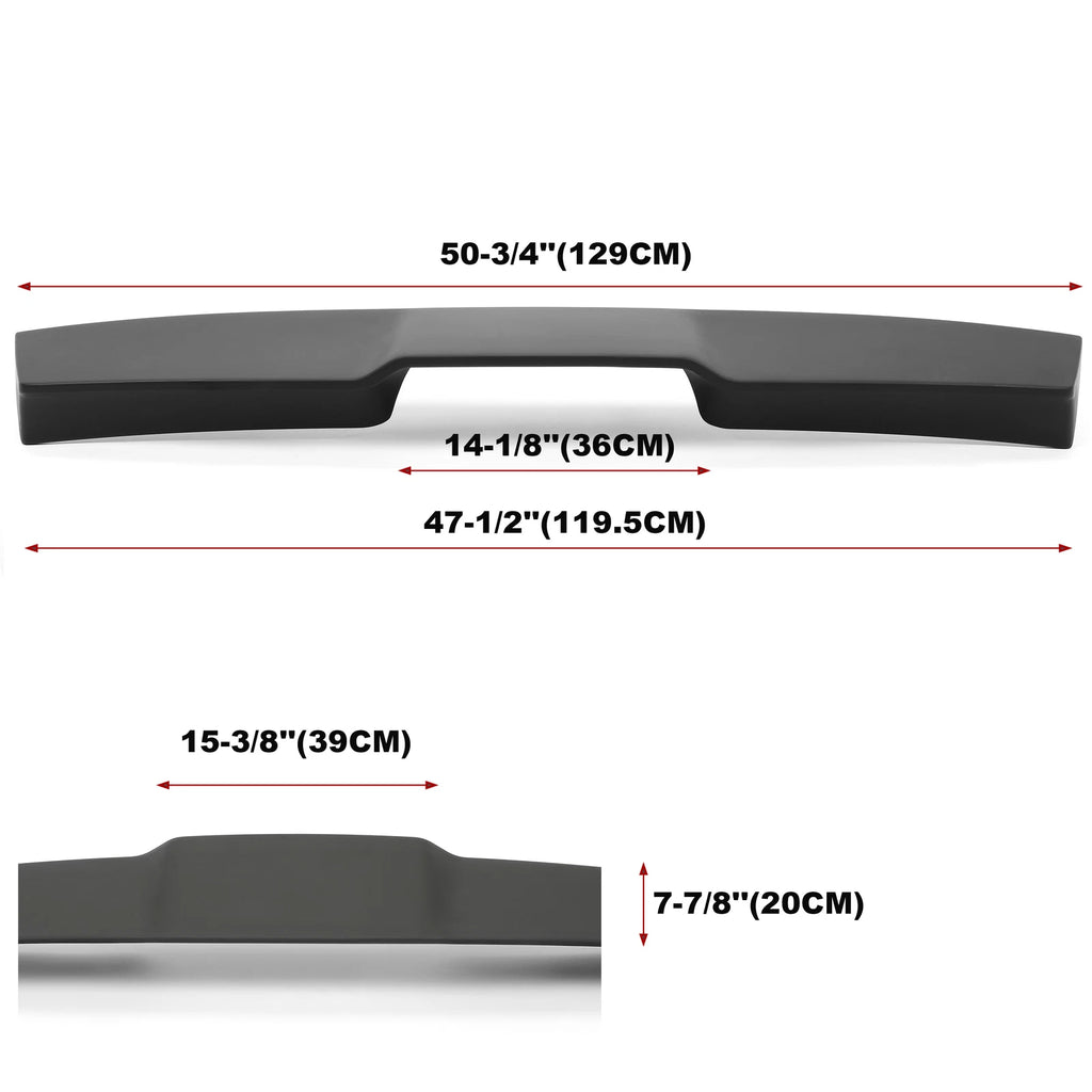 Matte Black Truck Cab Spoiler for Ford F-150 (2009–2014) 983379