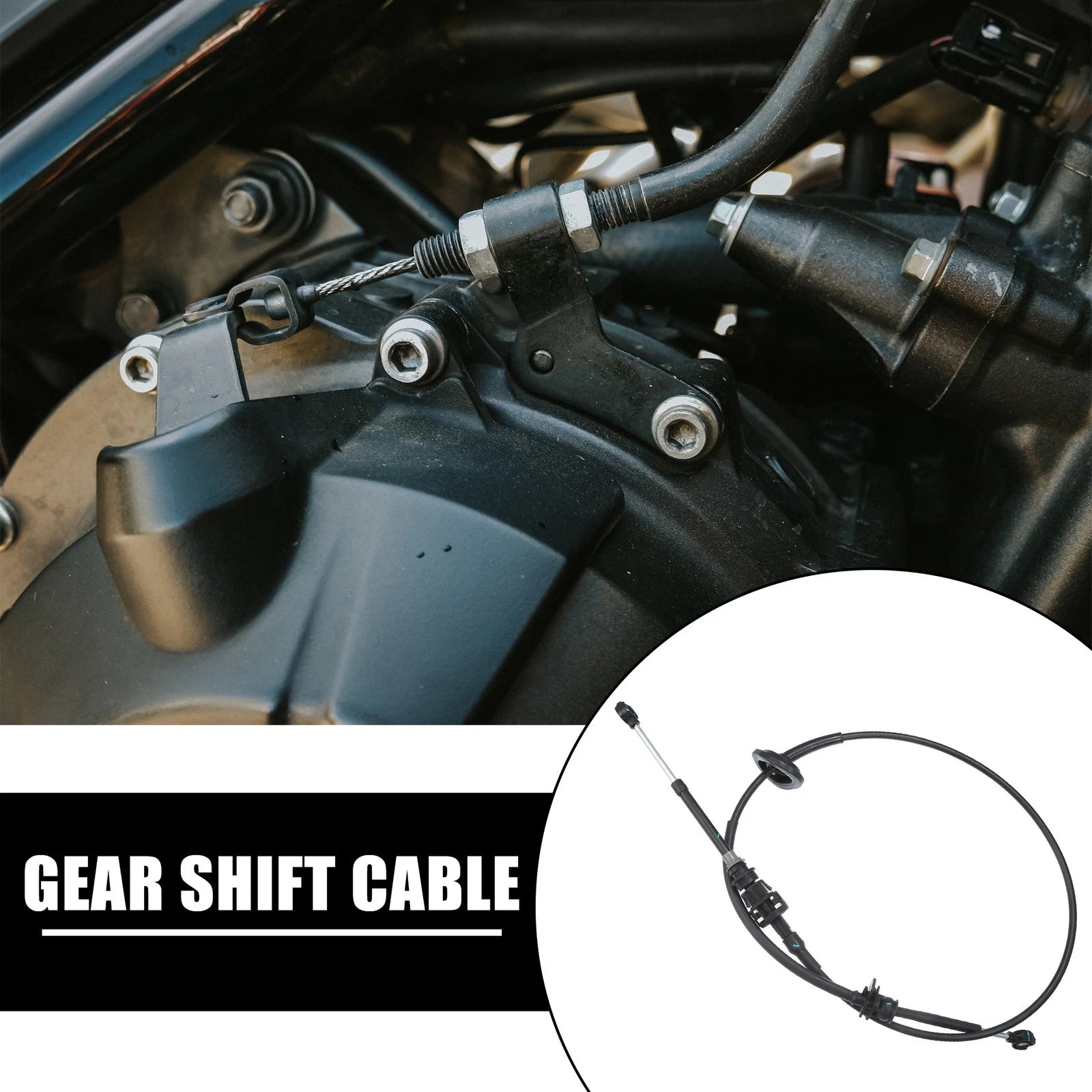 Gear Control Shift Cable for Ford Bronco (1992–1996), F-150 (1992–1997)