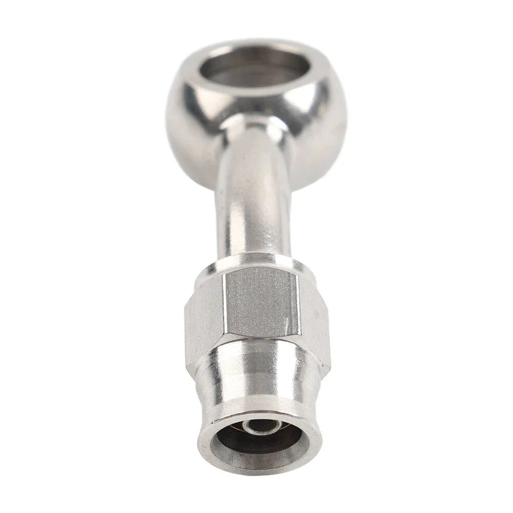 10.2mm Stainless Steel AN-3 28������ Eye Banjo Hose Ends for Motorcycle