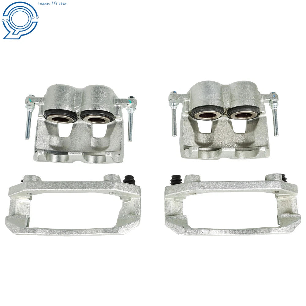 Front Brake Calipers with Bracket for Dodge Ram 1500 Dakota (2009-2010)