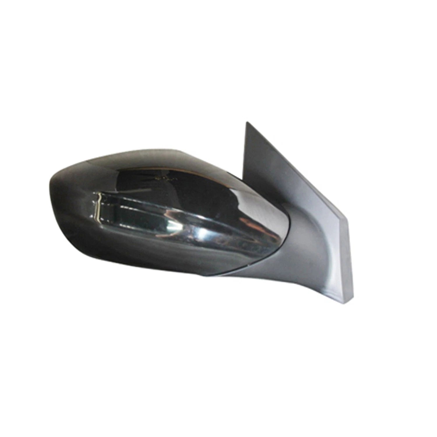 Replacement Power Mirror Passenger Side Heated Ready to Paint for Hyundai