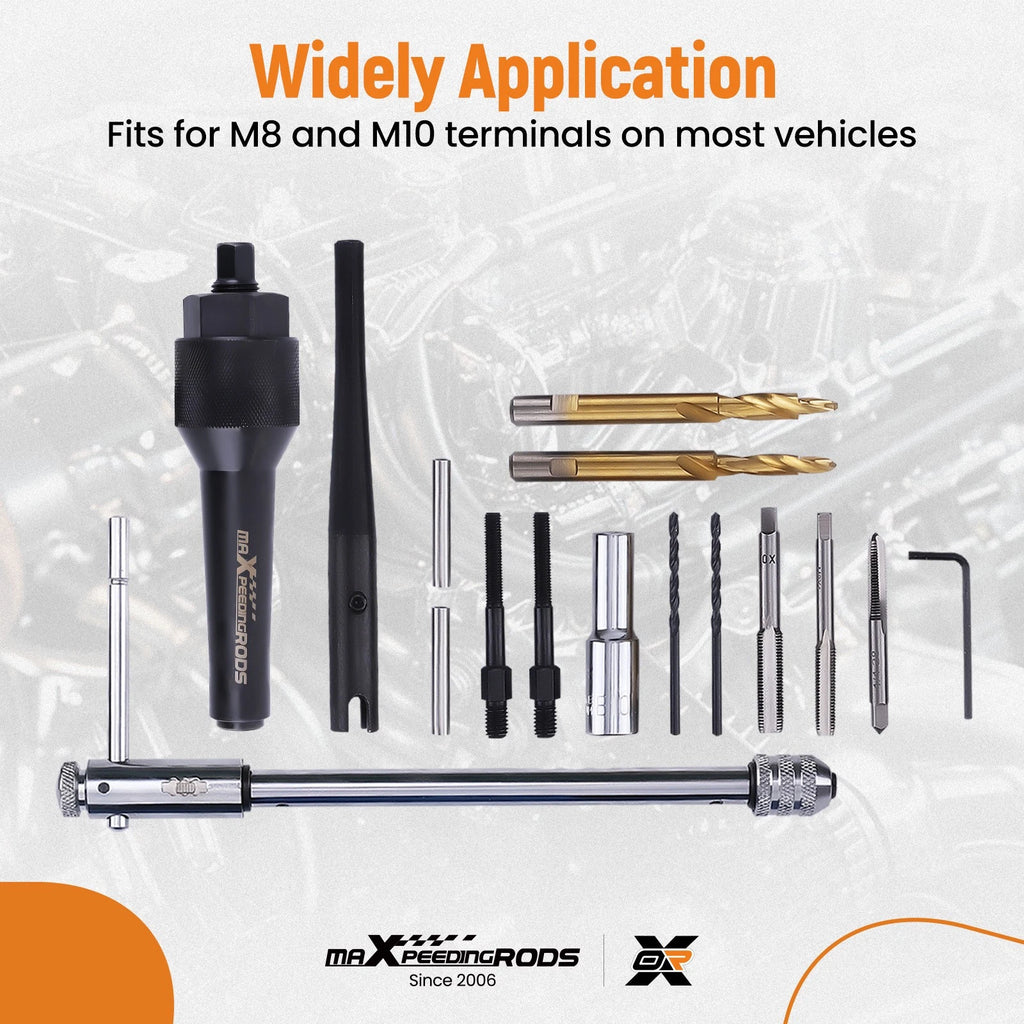 Glow Plug Removal Tool Kit for Automotive Applications (M8 M10)