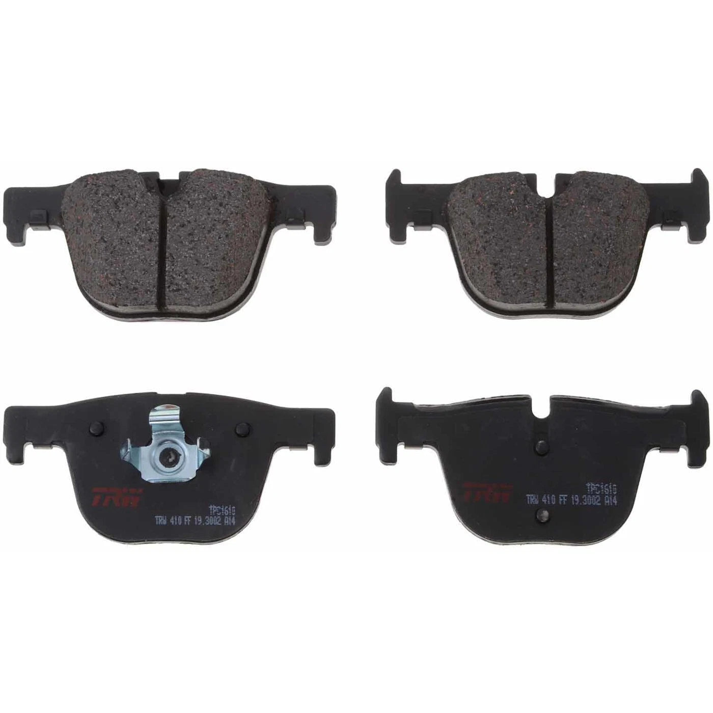 Set of 4 Brake Pads for BMW 328i (2016)