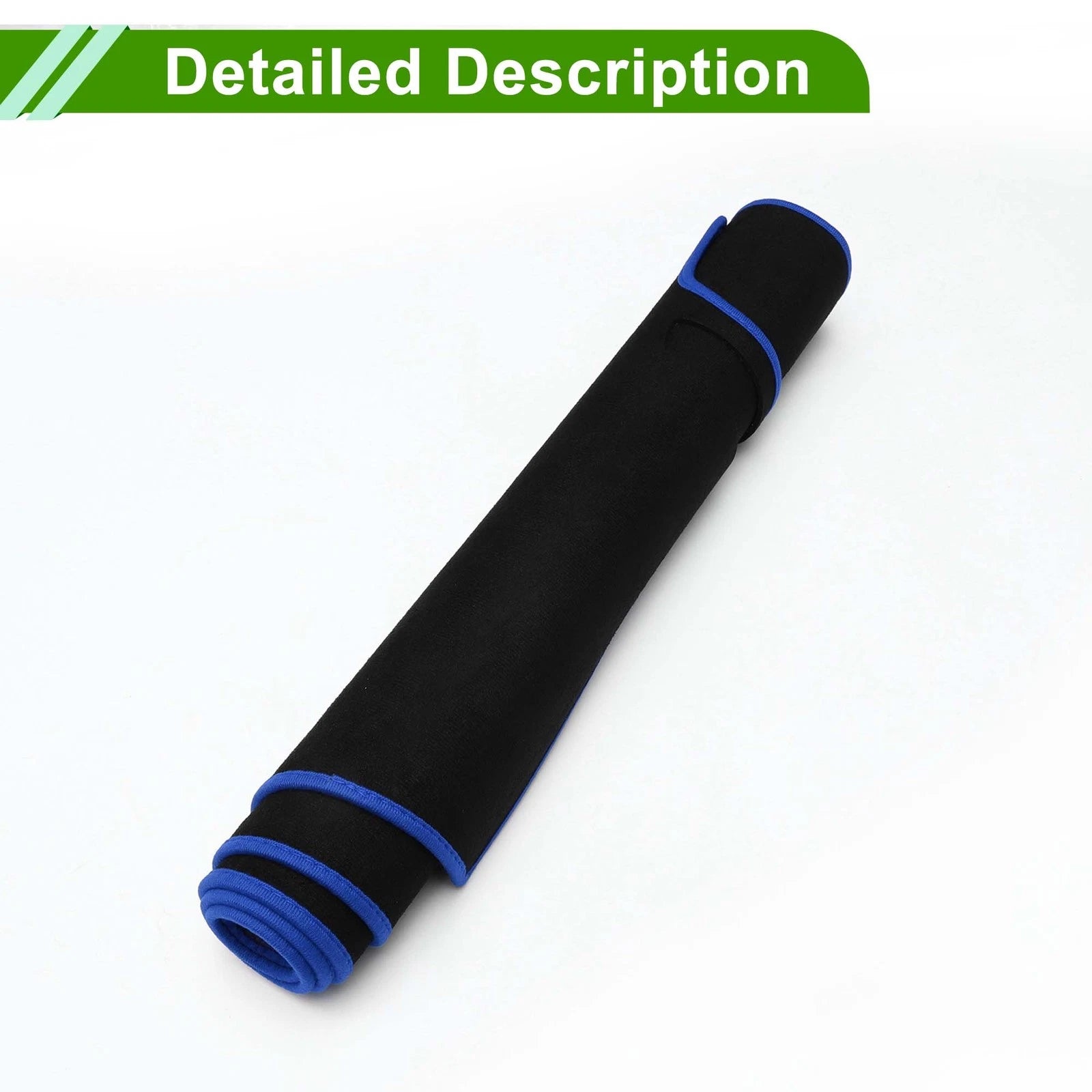 Dashboard Cover Mat for Nissan Kicks (2018–2020) Sun Protector Black Blue