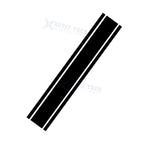KK Black Vinyl Front Hood Bumper Fender Trunk Stripe Sticker Decal (2010-2020)