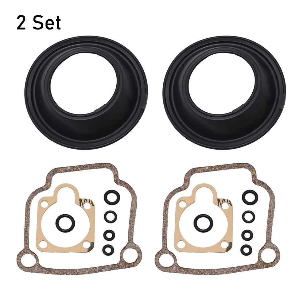 Set of 2 Carburetor Repair Kit for BMW R65 R75 R80 R90 (BING CV 32mm)