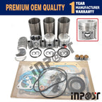 Engine Overhaul Rebuild Kit for Isuzu 3KR1 (SUMITOMO S90 S90FX)