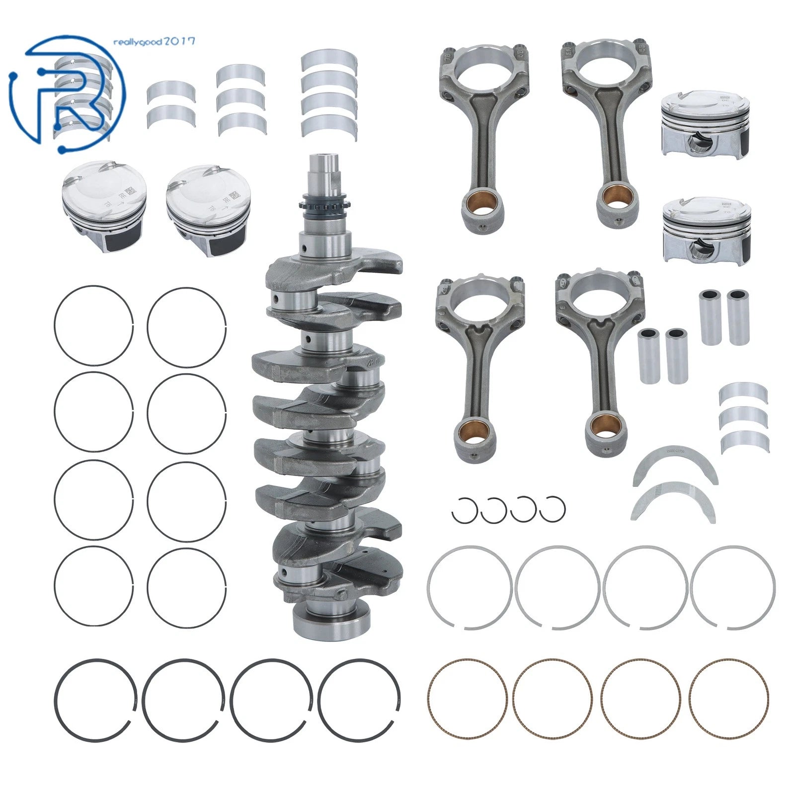 Engine Overhaul Rebuild Kit for Hyundai Kia 1.6 G4FJ 