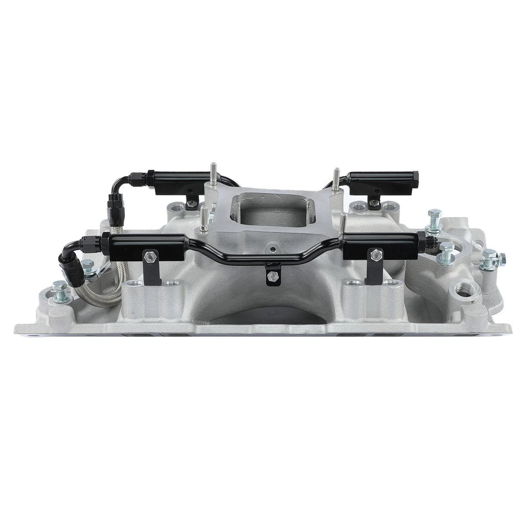 Single Fuel Injection Intake Manifold for Chevy Small Block (1958-1969)