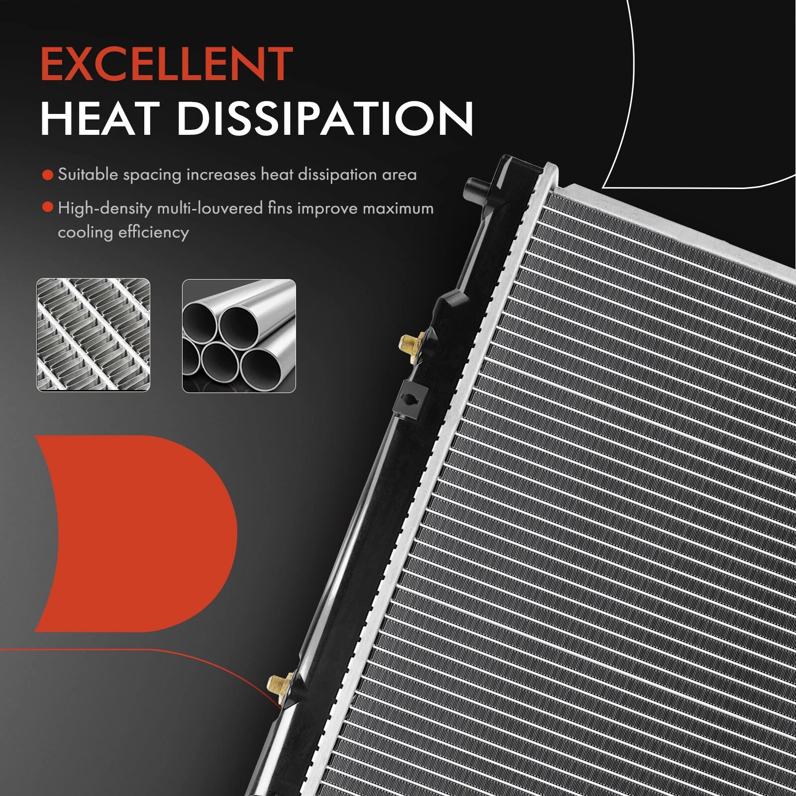 Radiator with Oil Cooler for Toyota Corolla (1998–2002)