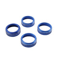 Blue AC Climate Control Knob Trim for Toyota Tacoma (2016-2023)