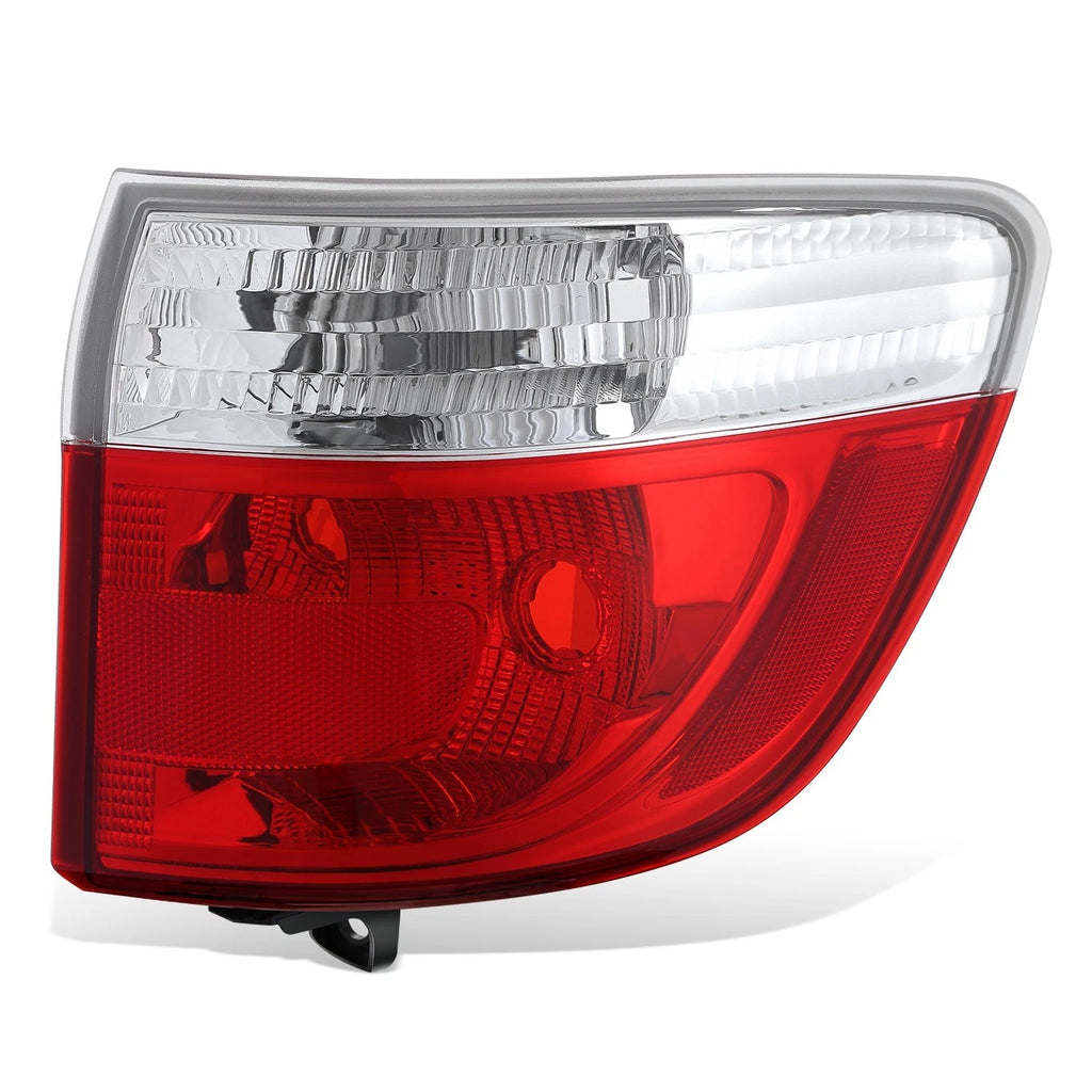 Right Side Tail Light for Dodge Durango (2011–2013) OE Style Chrome Red Lens