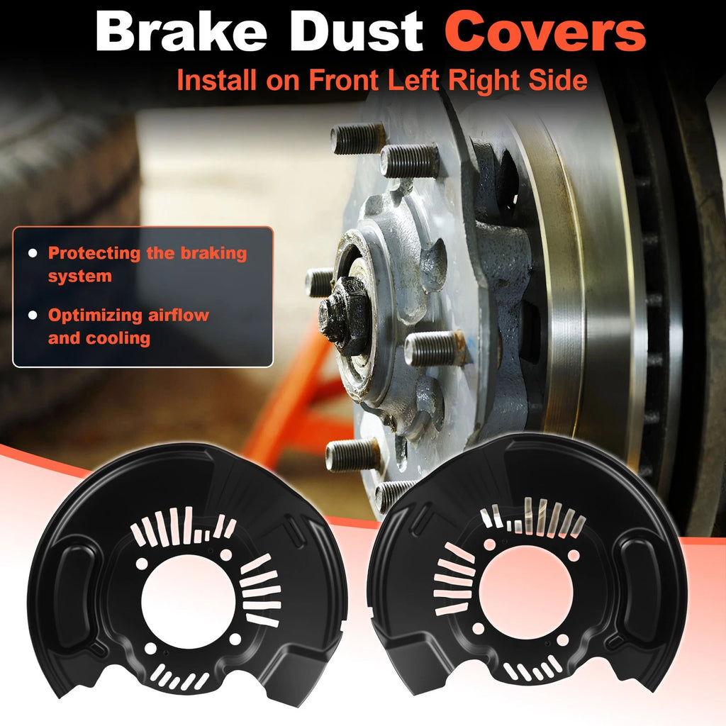 Front Left Right Brake Dust Shield for Toyota Tacoma (2005–2023) 4778104050/4778204050