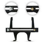 Dual Scale Brake Measuring Tool for Rear Drum Brake Shoe Use