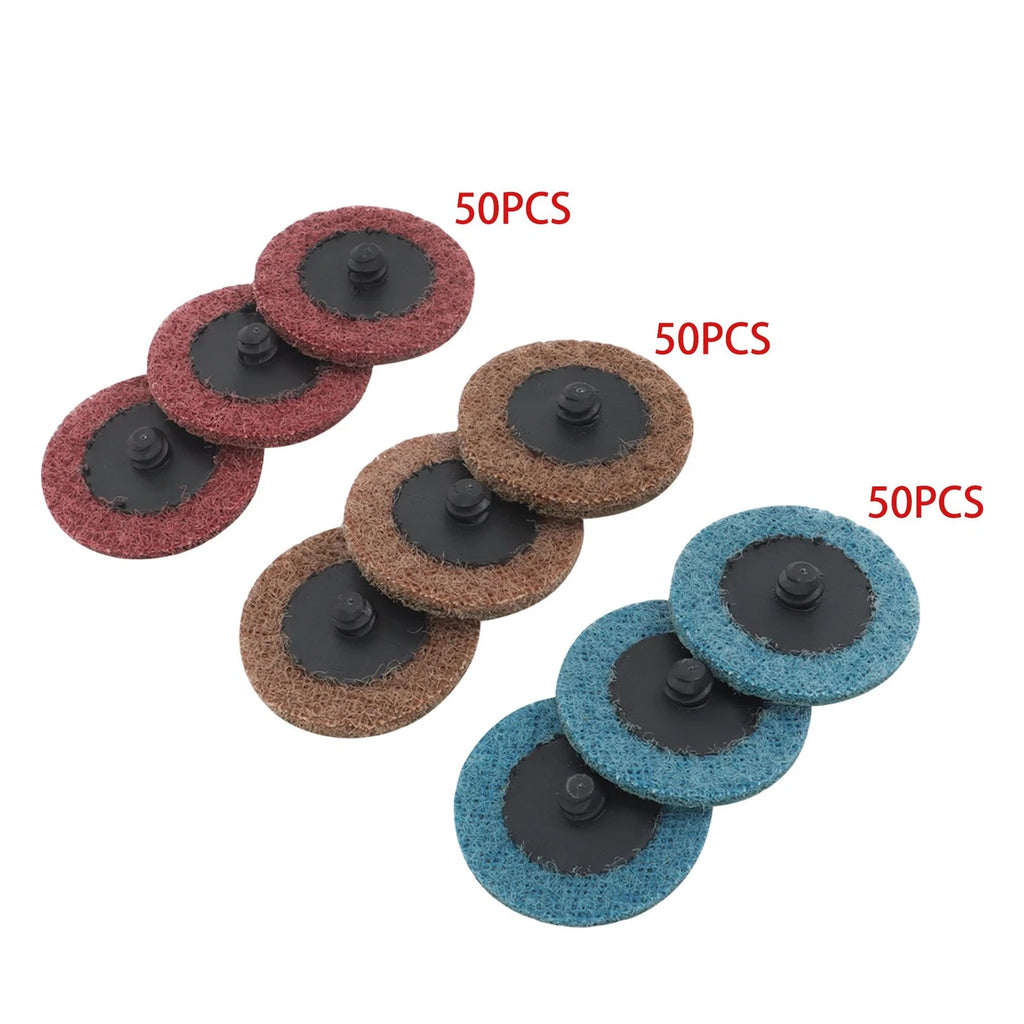 Set of 150 Quick Change Sanding Discs for Automotive Use (2 Inch)