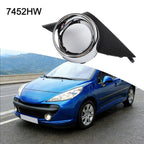 Set of 2 Black Headlight Trim Covers for Sport 207 (2006–2009)