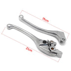 Set of 2 Silver Brake Clutch Hand Levers for Honda CBR600 F2 F3 F4 CBR900RR