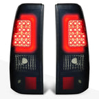 3D LED C-Bar Tail Light for Chevy Silverado (2003–2007) Tinted
