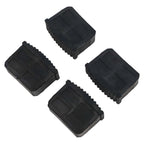 Set of 4 Rubber Non-Slip Ladder Leg Covers for Safe Climbing Experience