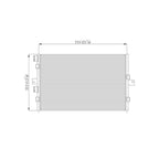 Replacement A/C Condenser Repair Part For 2003-2009 Chrysler Pt Cruiser