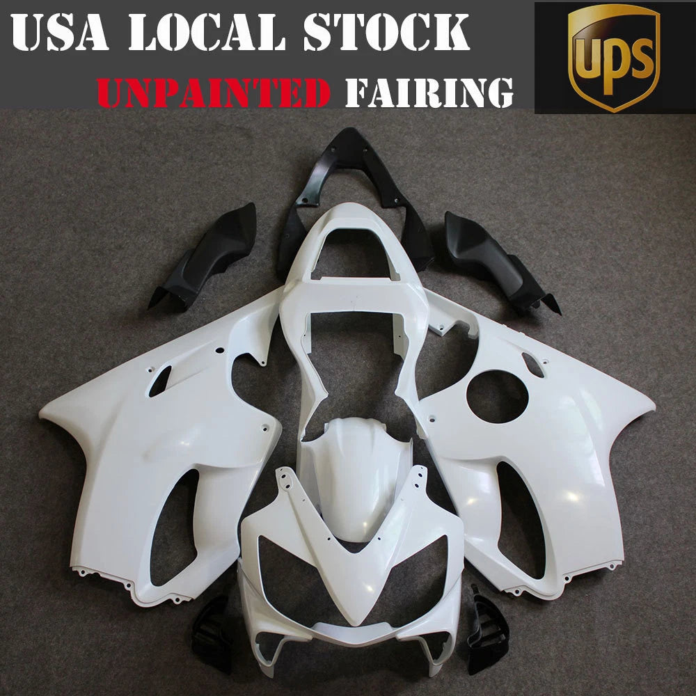 Fairing Kit for Honda CBR600 F4i (2001–2003) ABS Injection Unpainted