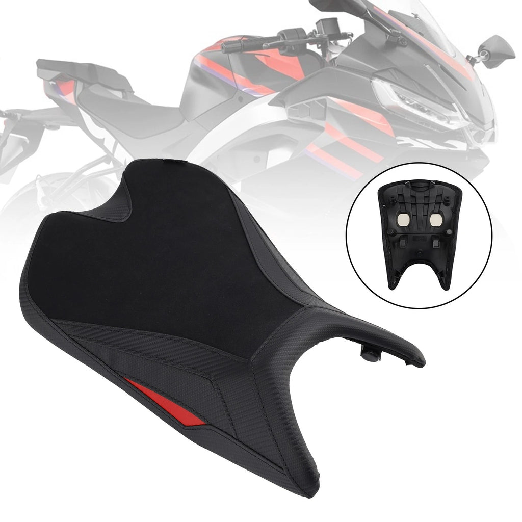 Lower Front Driver Seat Pillion Saddle Red for Aprilia RS457 (2024–2025)