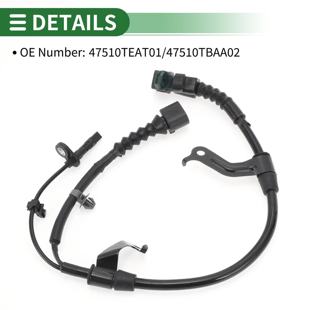 ABS Wheel Speed Sensor No. 47510TEAT01 for Honda Civic (2006–2011) Rear Right