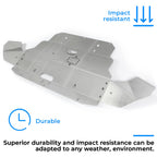 Aluminum Lower Skid Plate for Audi A4 S4 B5 B6 B7 (1996–2008)